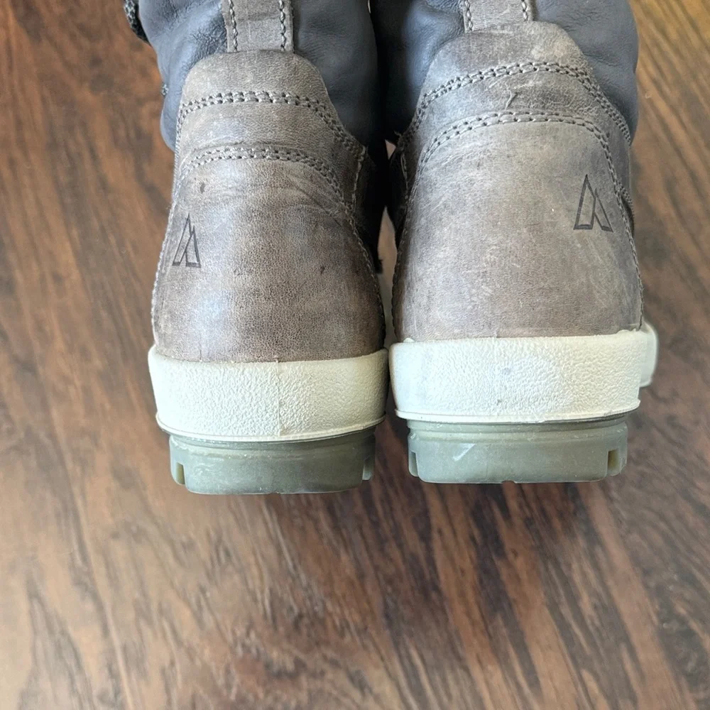 Alpine Design NEW Leather Gray Winter Waterproof Boots, Women’s Size 8.5 - Picture 10 of 16